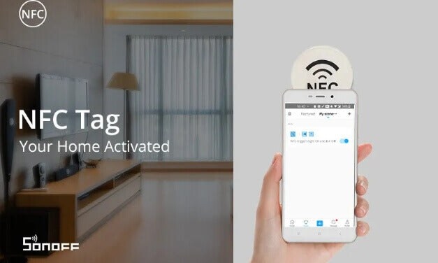 Set Up NFC Tags to Run SONOFF Smart Home Scenes